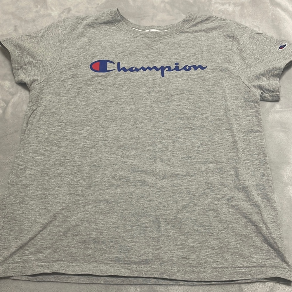 Gray Champion tee shirt